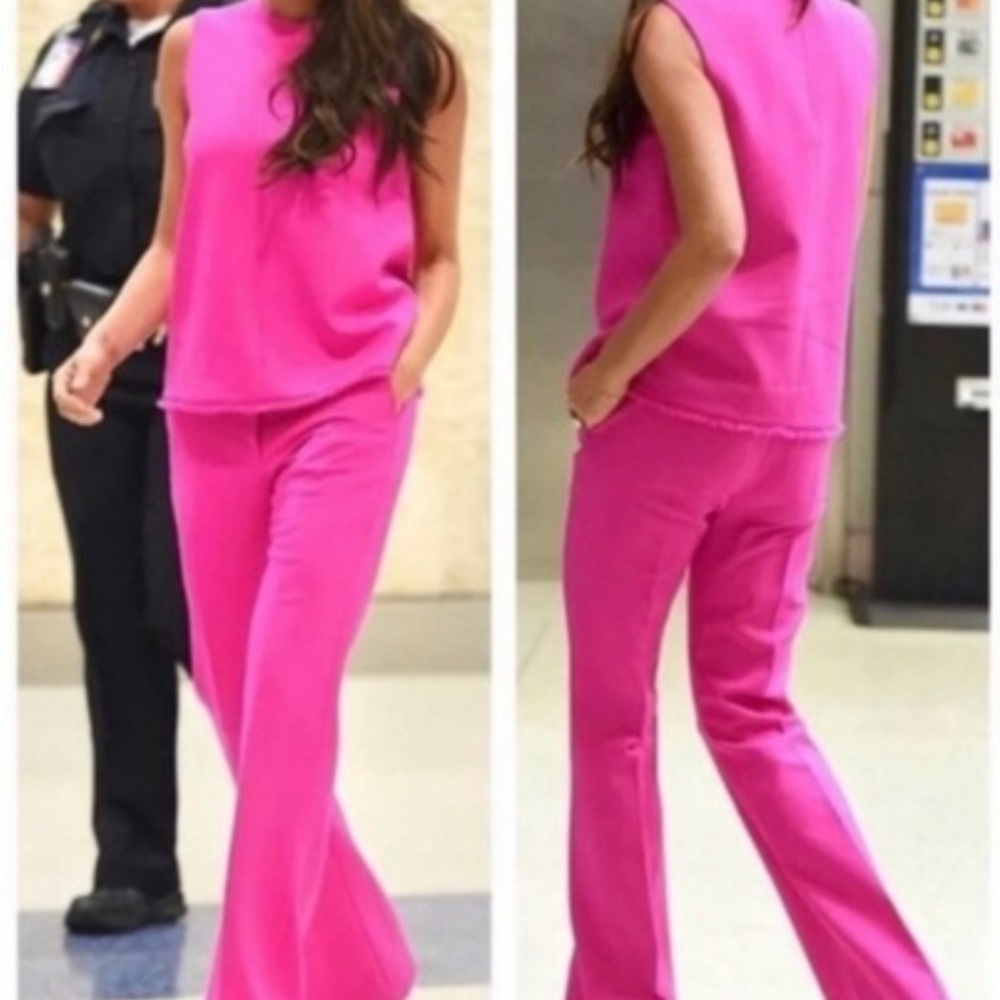 Victoria Beckham for Target size 4 Hot Pink Trousers New With Tags
